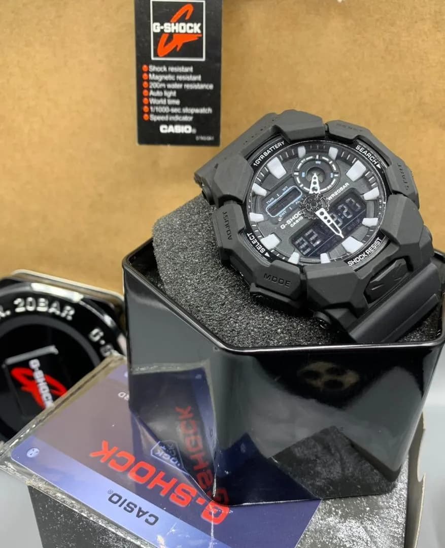 G shock rubber wristwatch - 3