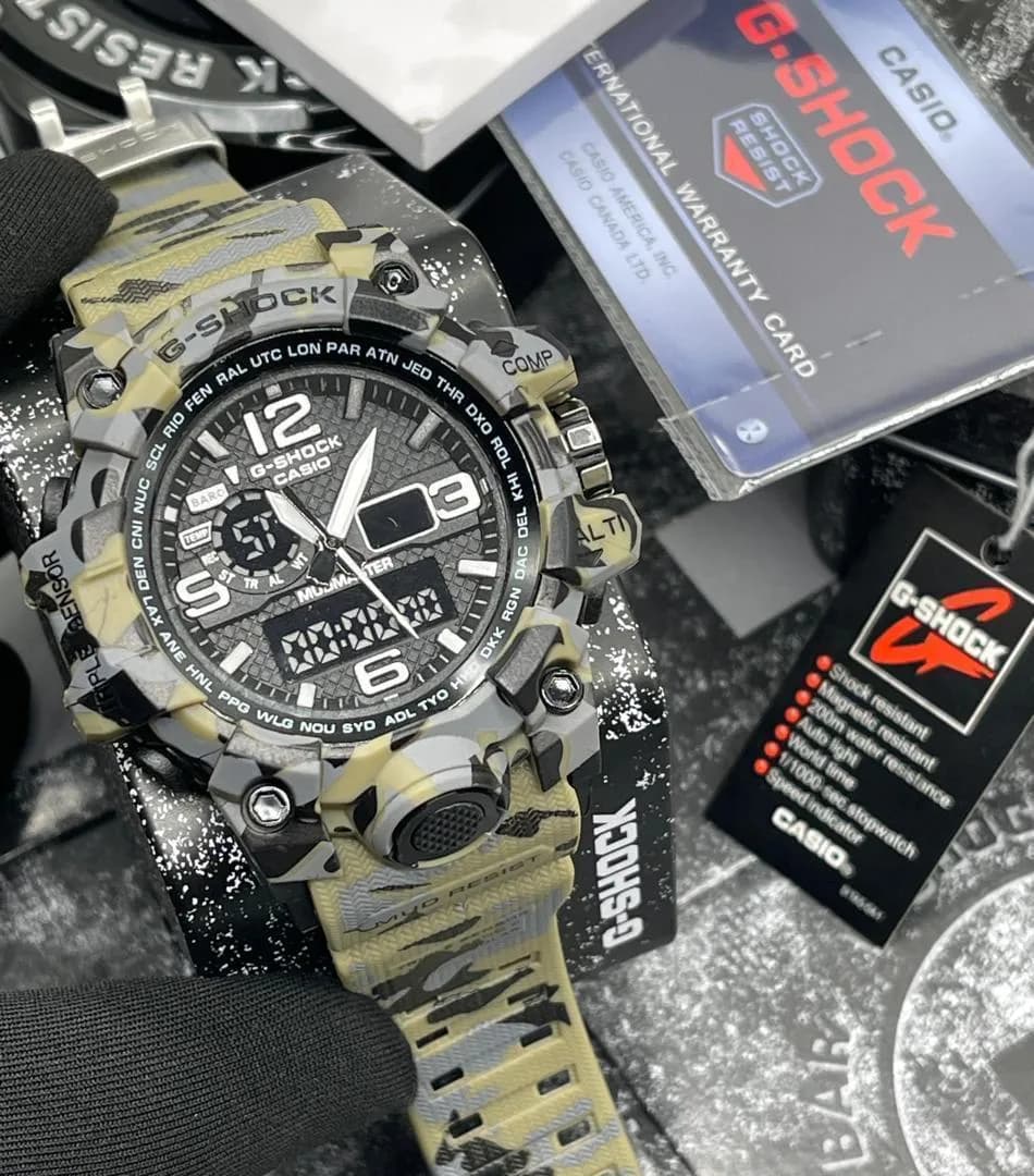 G shock rubber wristwatch - 6
