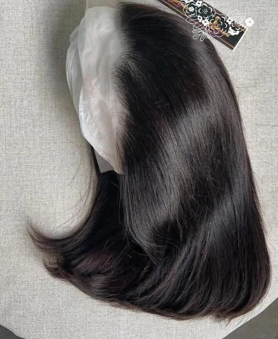 Full frontal bob pure human hair 10’inches - 2