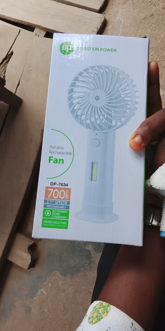 Rechargeable fan - 1