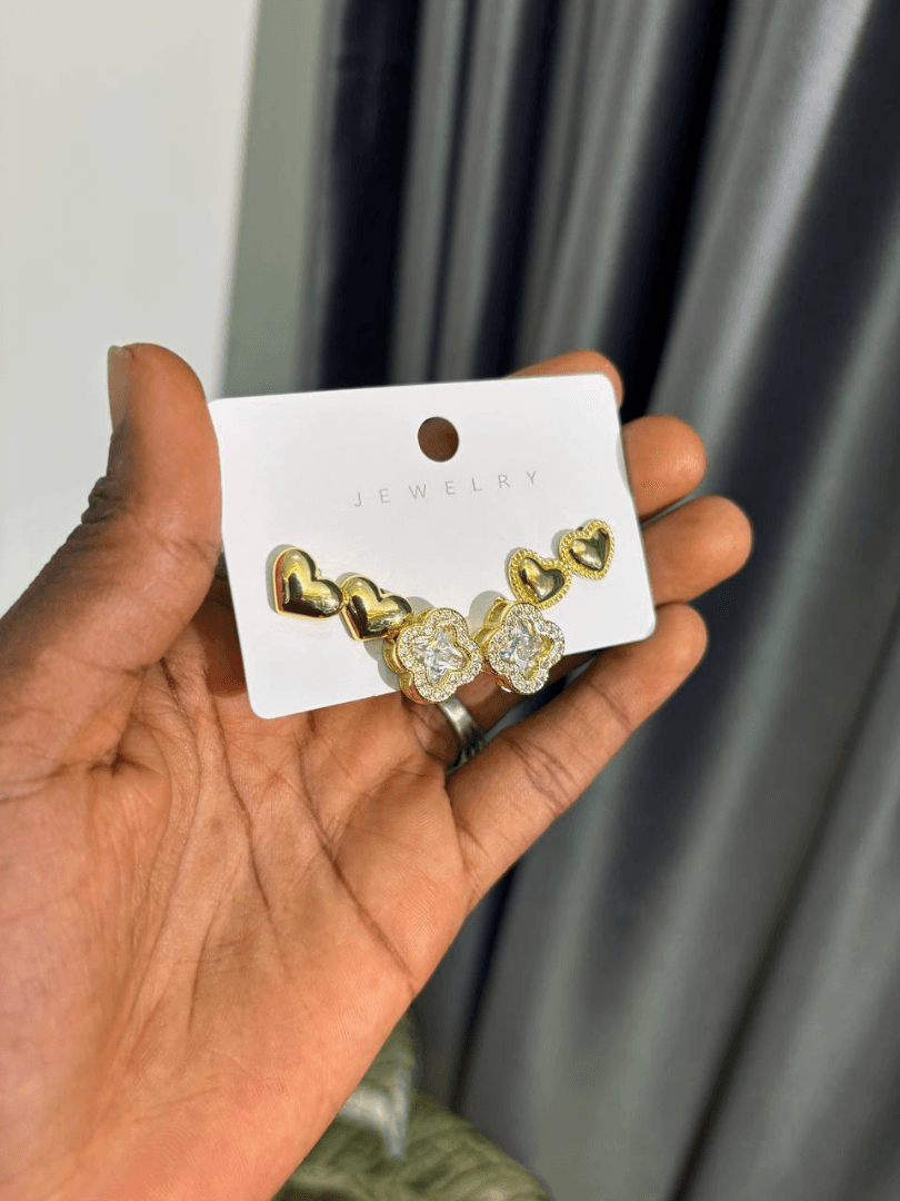 LUXURY 3 SET EARRINGS - 2