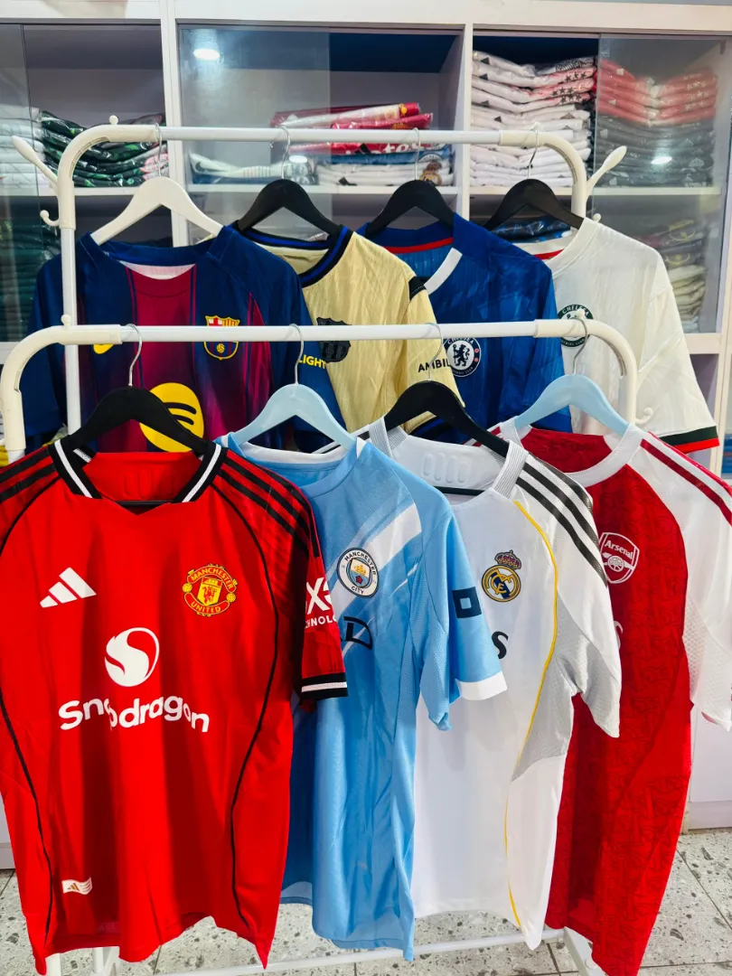 Current season jerseys - 2