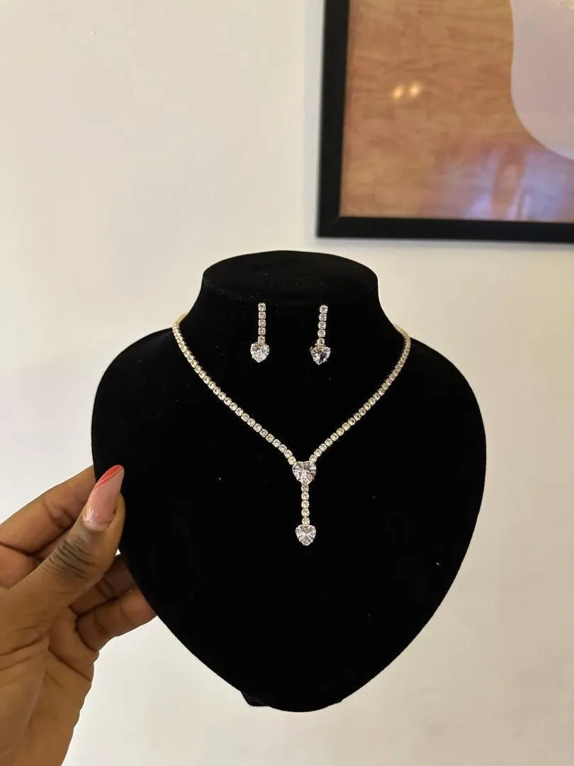 Custom Earrings and Necklace Set - 4